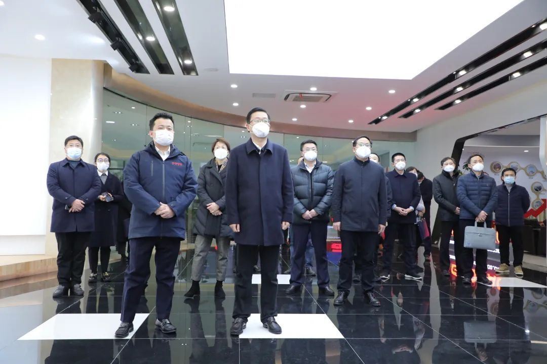 省市场监管局局长沈海斌一行来国茂走访调研